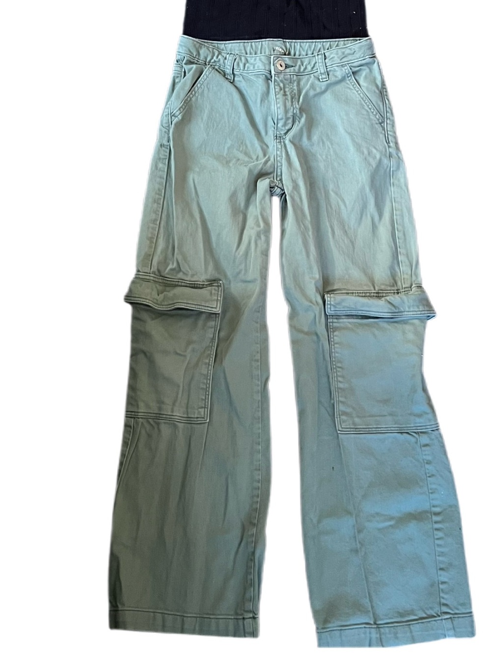 art class Mint Green Cargo Wide-Leg Kids Pants